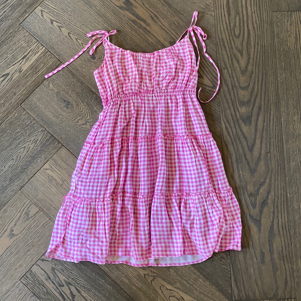 Pink summery dress